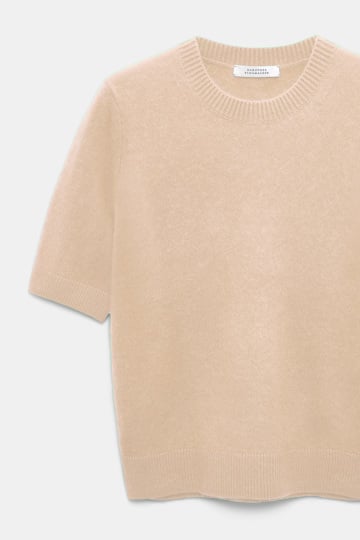 Dorothee Schumacher Merino-cashmere half sleeve pullover make up