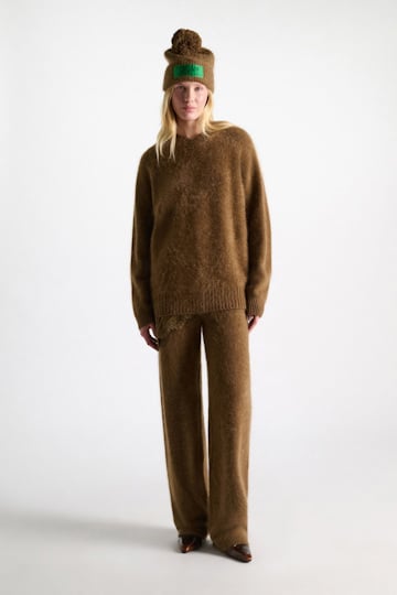 Dorothee Schumacher Mütze aus Merino und Kaschmir porcini