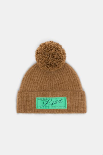 Dorothee Schumacher Mütze aus Merino und Kaschmir porcini