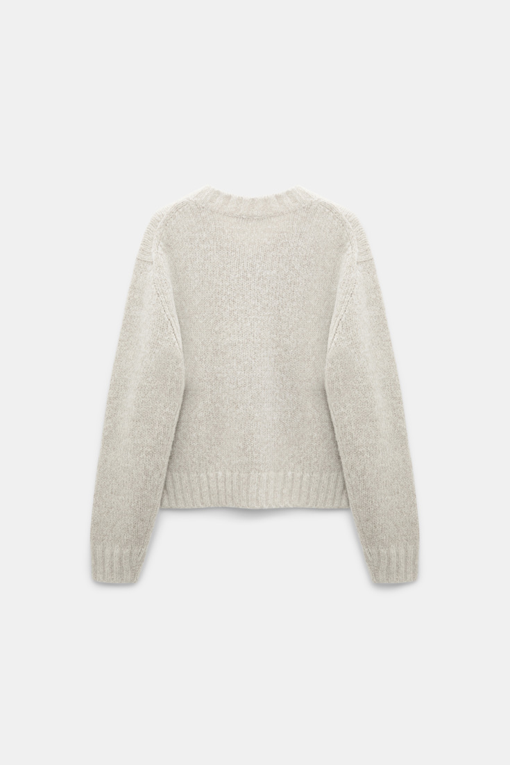 Dorothee Schumacher Cashmere V-neck pullover champignon