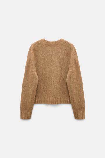 Dorothee Schumacher Cashmere V-neck pullover porcini
