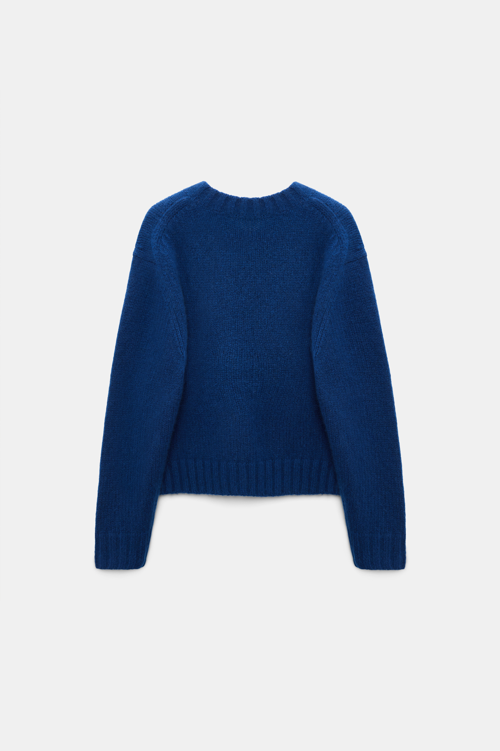 Dorothee Schumacher Pullover mit V-Ausschnitt aus Kaschmir ocean blue