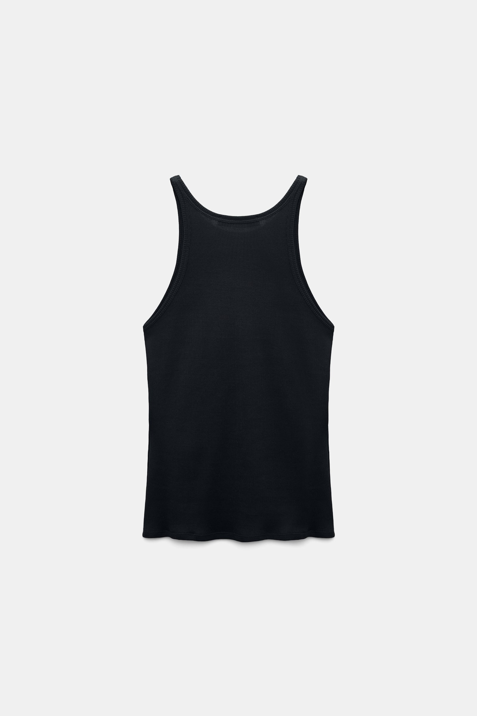 Dorothee Schumacher Rib knit cotton tank top true navy