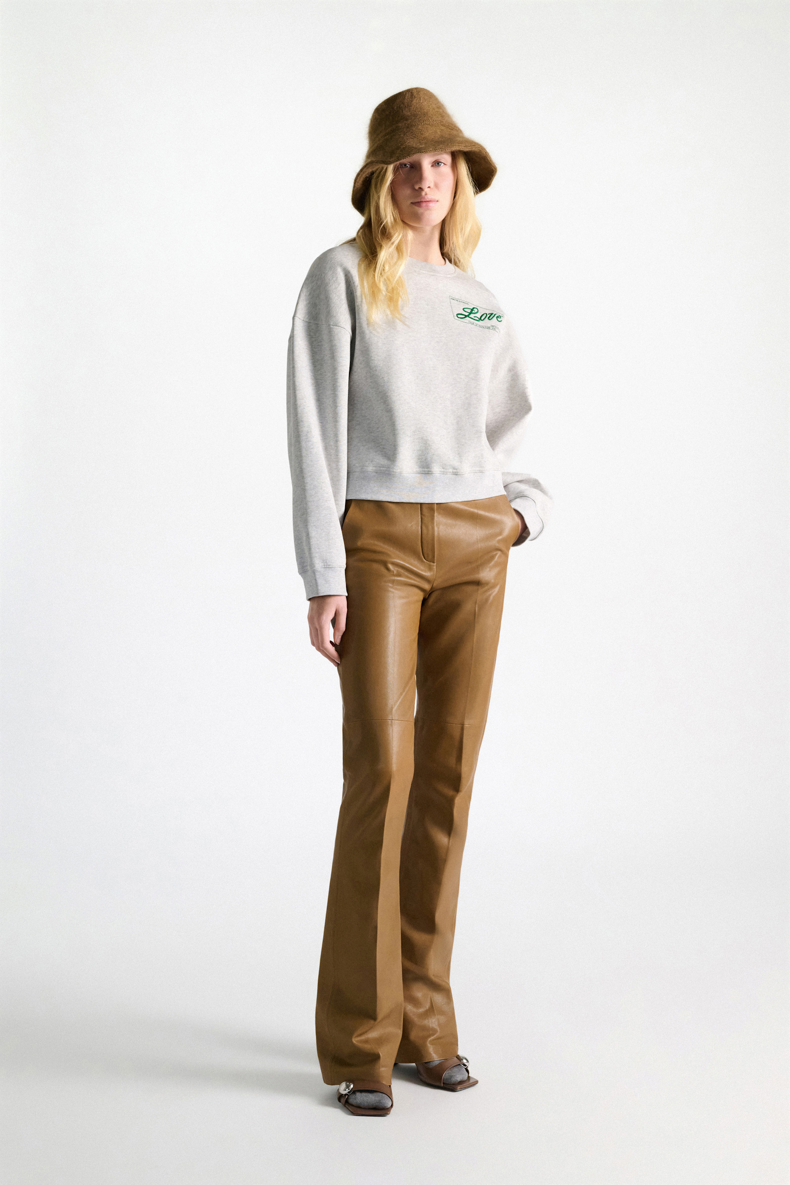 Dorothee Schumacher LOVE Sweatshirt oyster grey