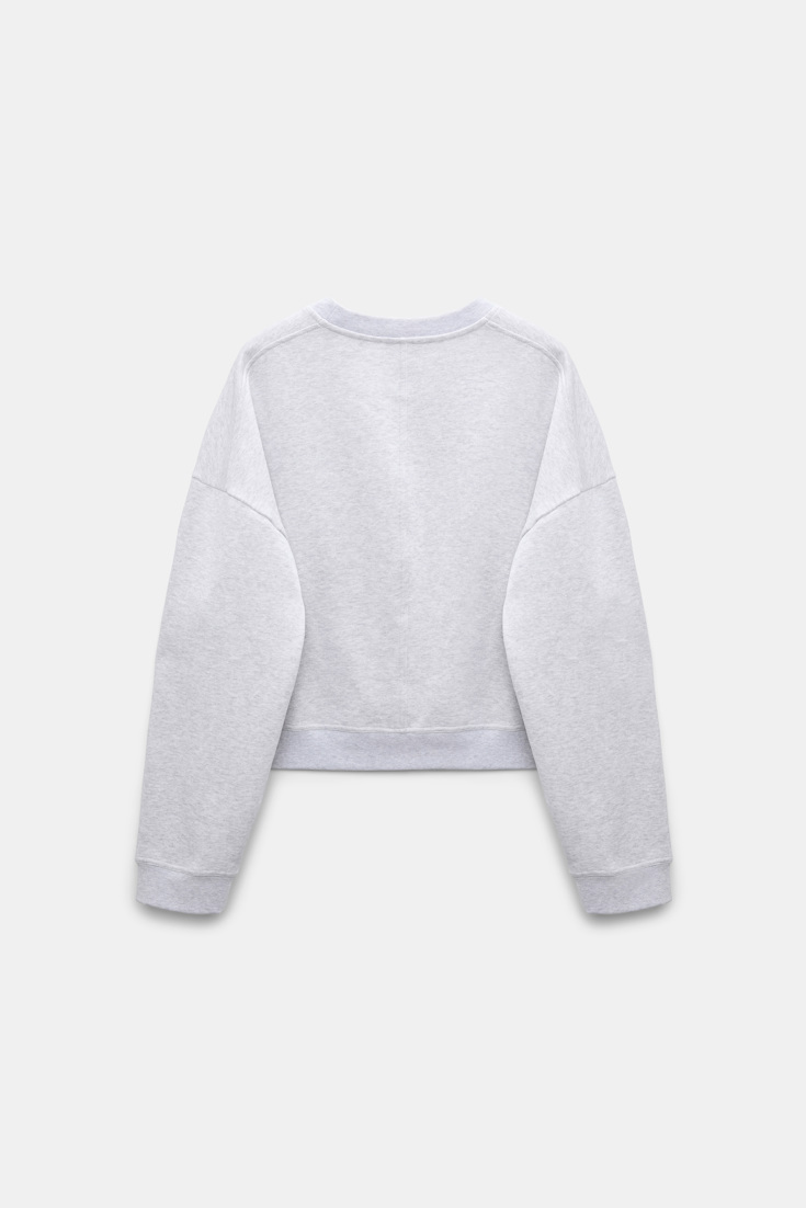 Dorothee Schumacher LOVE Sweatshirt oyster grey