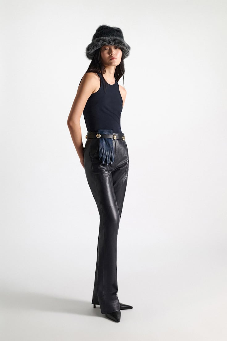 Dorothee Schumacher Tanktop mit Blütendetail true navy