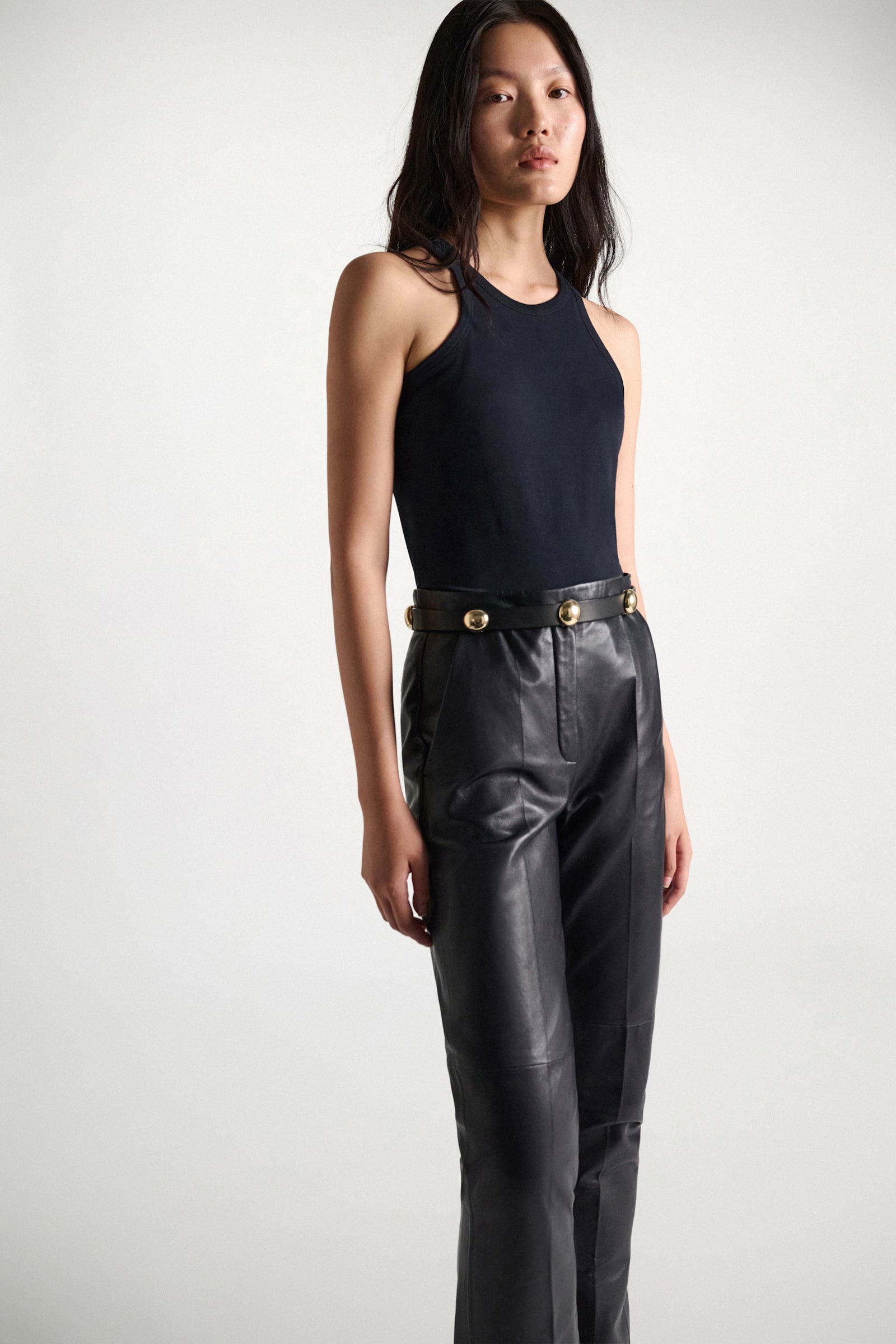 Dorothee Schumacher Tanktop mit Blütendetail true navy