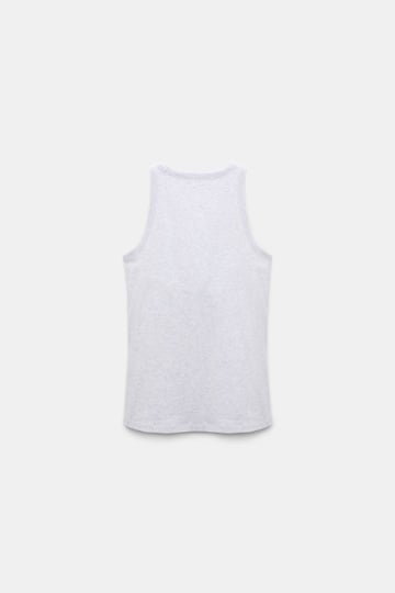 Dorothee Schumacher Tanktop mit Blütendetail oyster grey