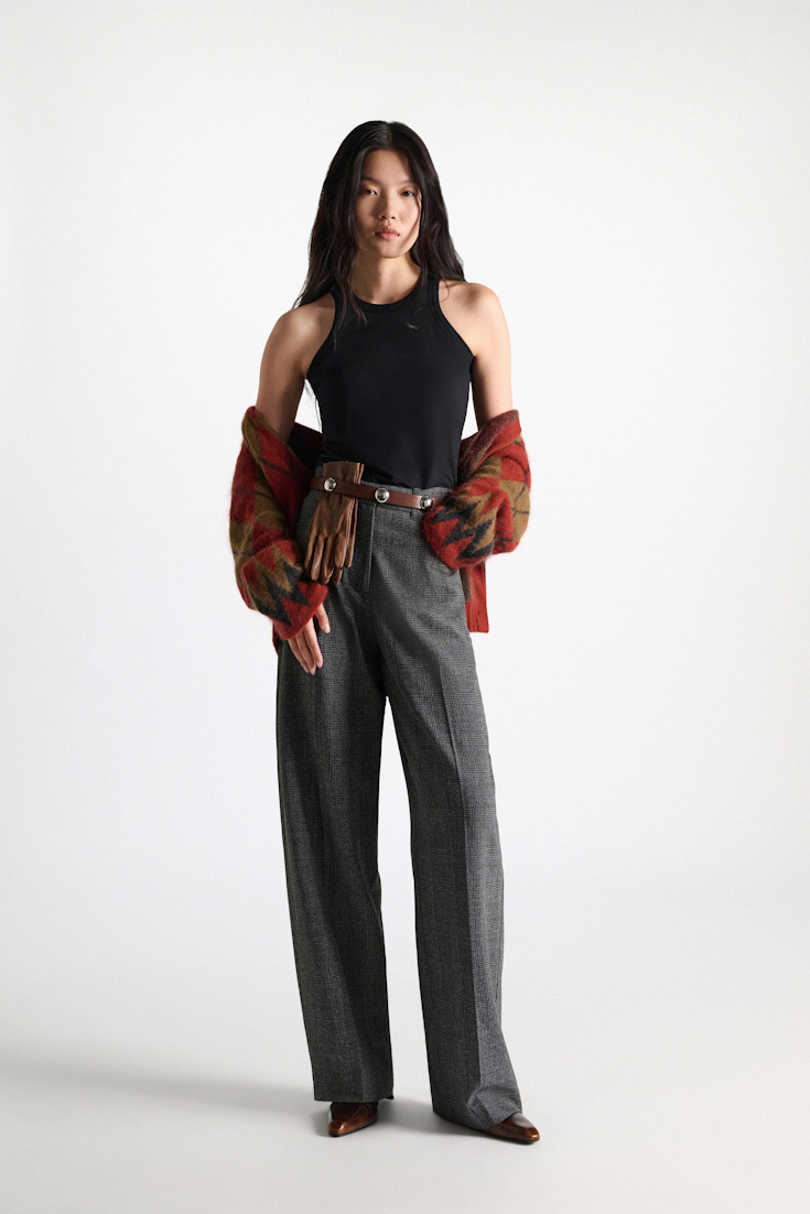 Dorothee Schumacher Tanktop mit Blütendetail black