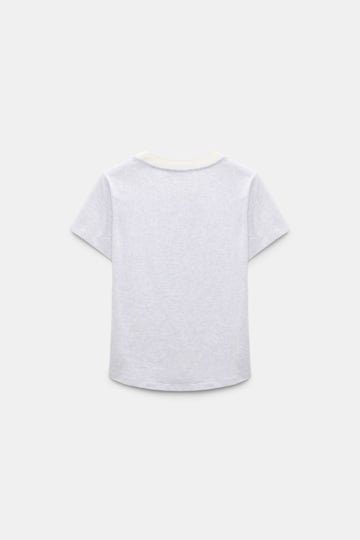 Dorothee Schumacher Printshirt "HI LOVE" grey/green