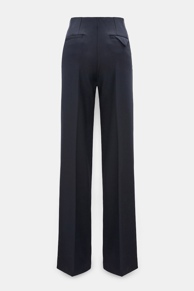Dorothee Schumacher Wide Pants midnight navy