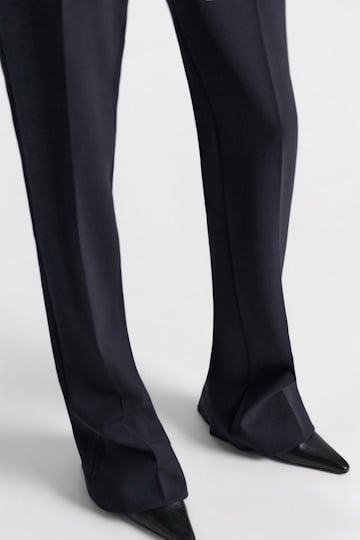 Dorothee Schumacher Flares in virgin wool blend midnight navy