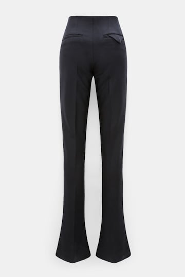 Dorothee Schumacher Flares in virgin wool blend midnight navy