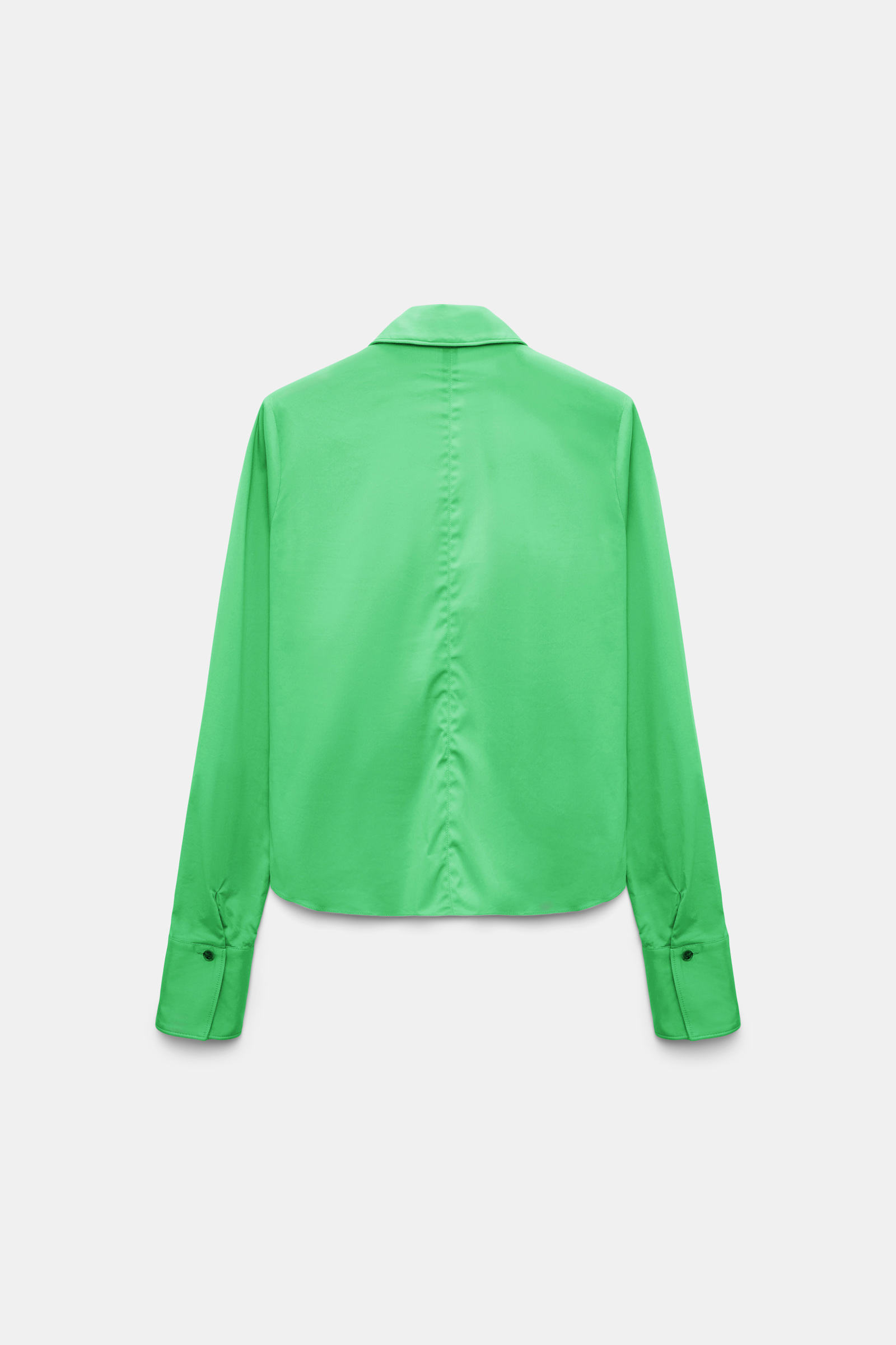 Dorothee Schumacher Bluse aus Easycare Popeline mit hohem Stretchanteil wasabi
