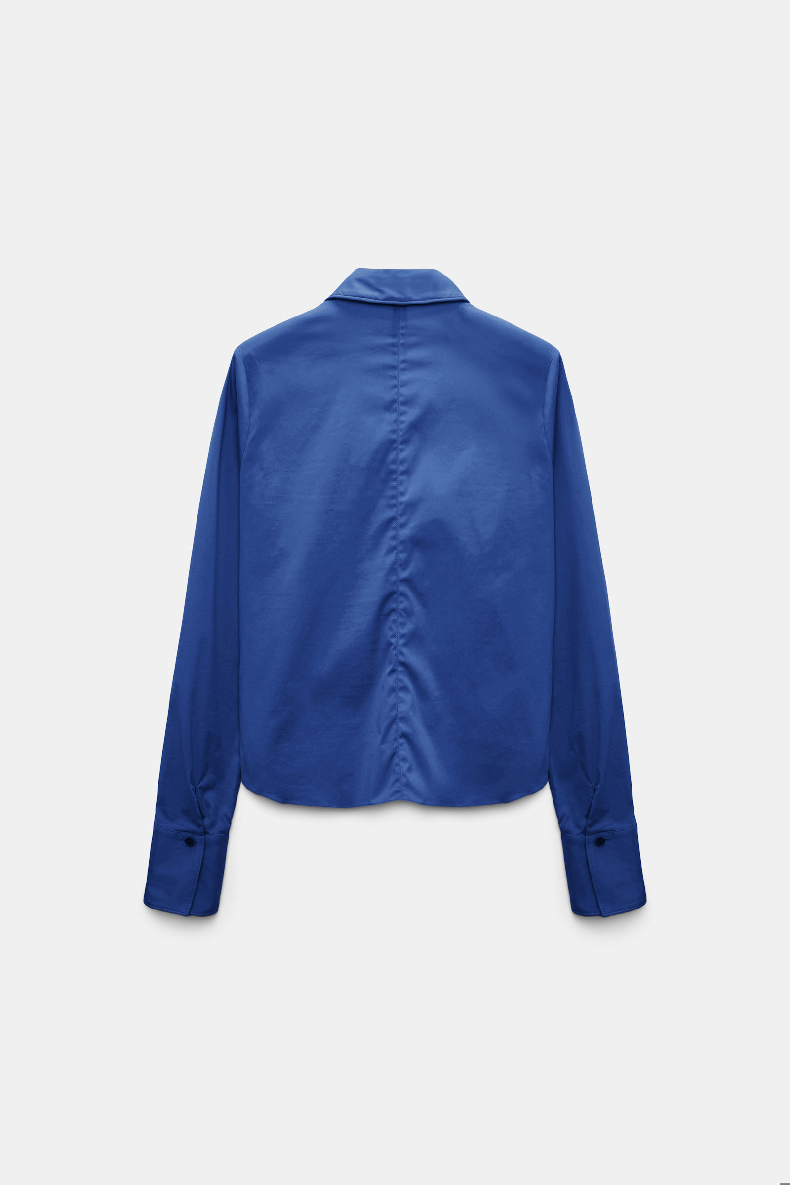 Dorothee Schumacher Bluse aus Easycare Popeline mit hohem Stretchanteil ocean blue