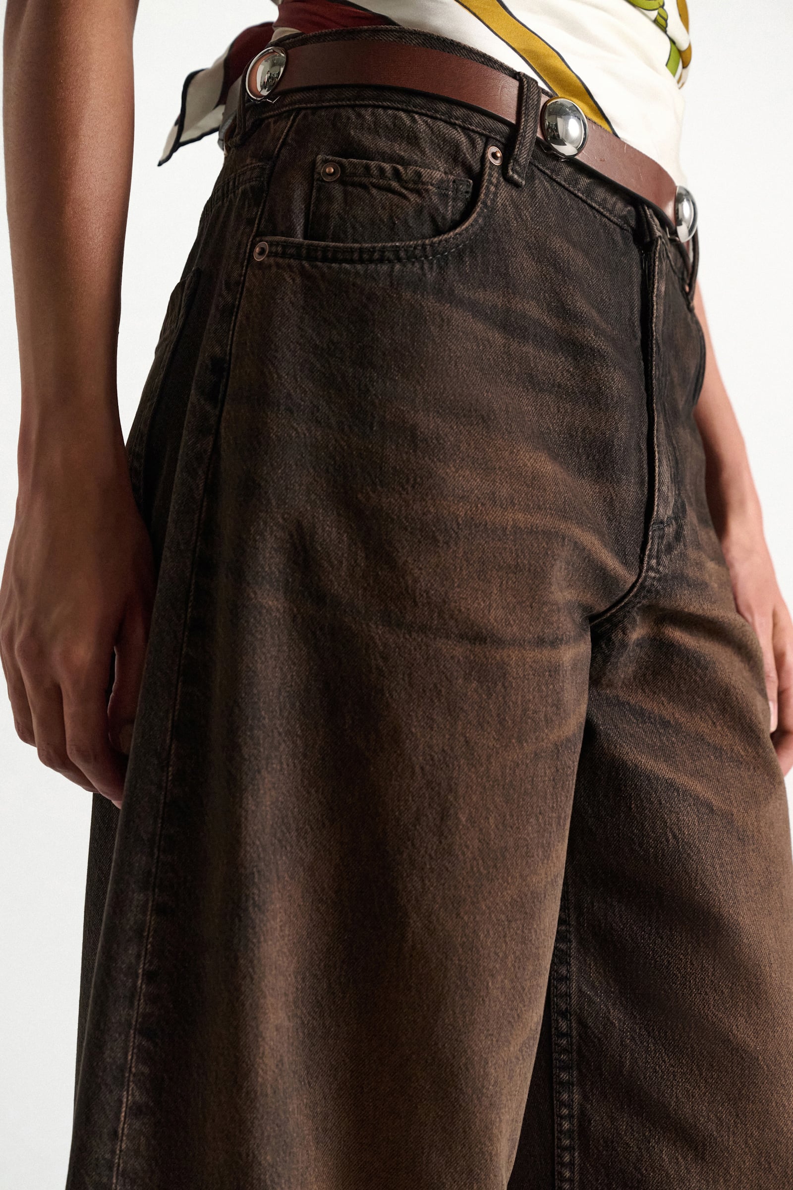 Dorothee Schumacher Barrel Denim im Mudwash porcini