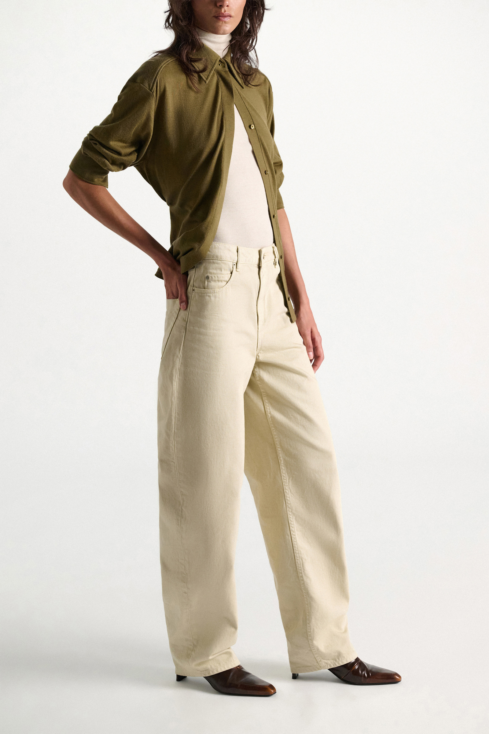Dorothee Schumacher Garment dyed Denim champignon