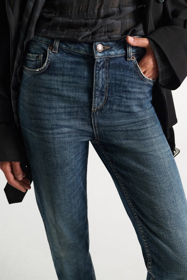 Dorothee Schumacher Long Kickflared Denim vintage blue