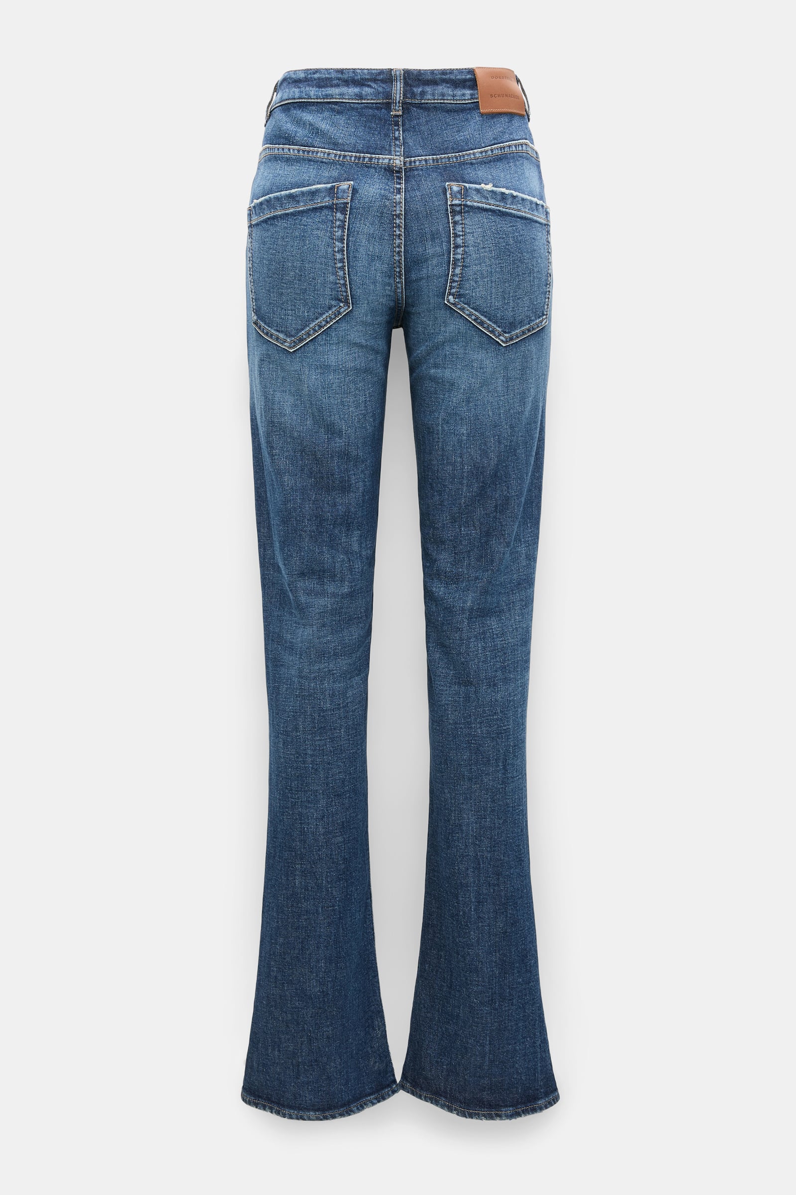 Dorothee Schumacher Long Kickflared Denim vintage blue