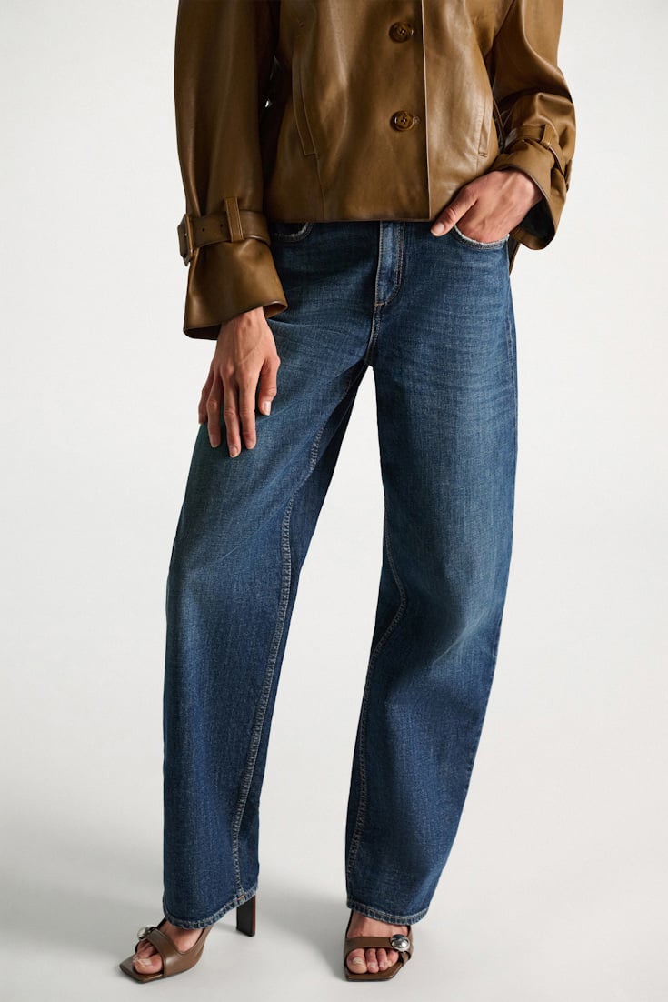 Dorothee Schumacher Barrel leg jeans vintage blue