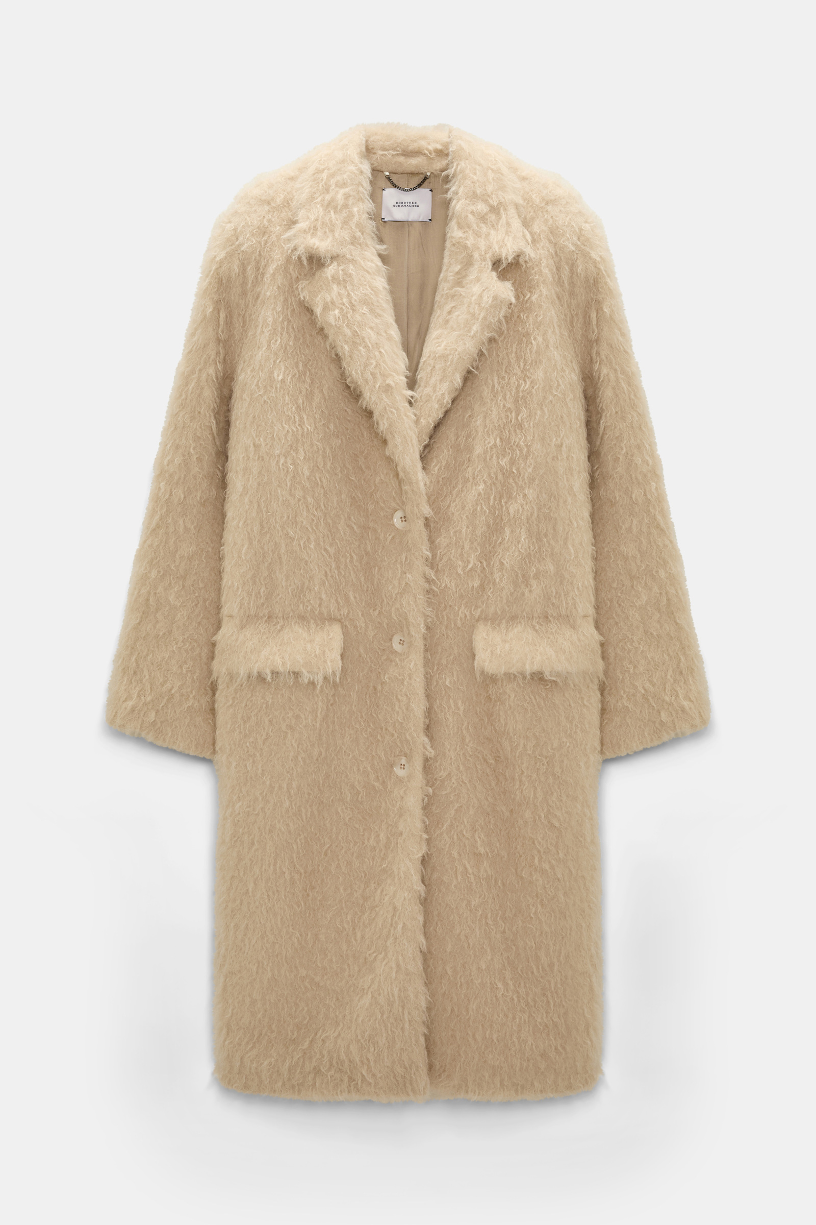 Dorothee Schumacher Faux fur coat champignon Product Front View