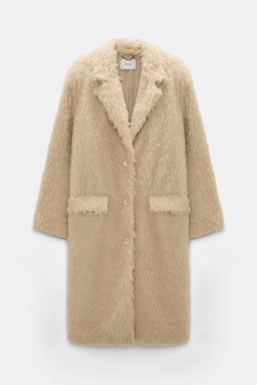 Dorothee Schumacher Faux fur coat champignon Product Front View