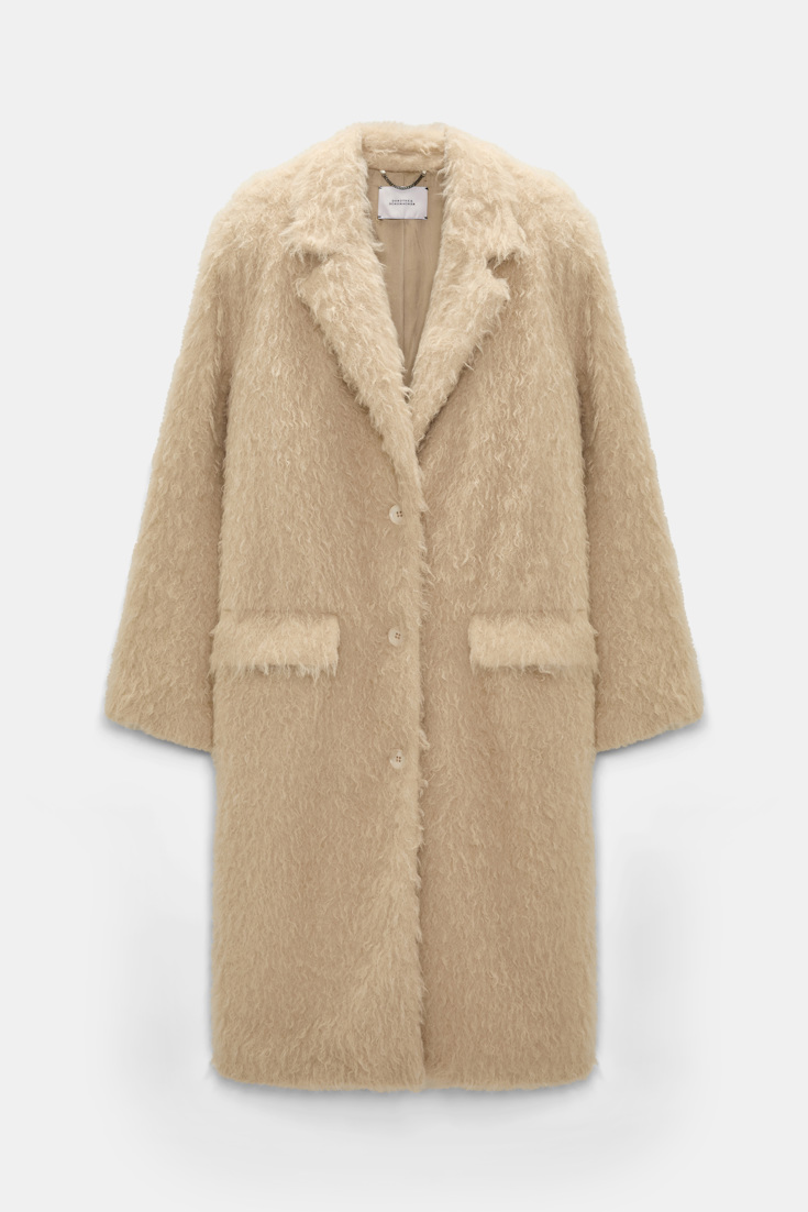 Dorothee Schumacher Faux fur coat champignon Product Front View