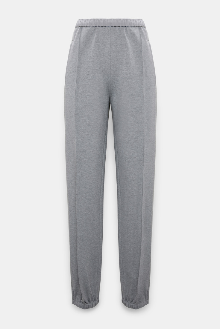 Dorothee Schumacher Track pants in Punto Milano grey melange