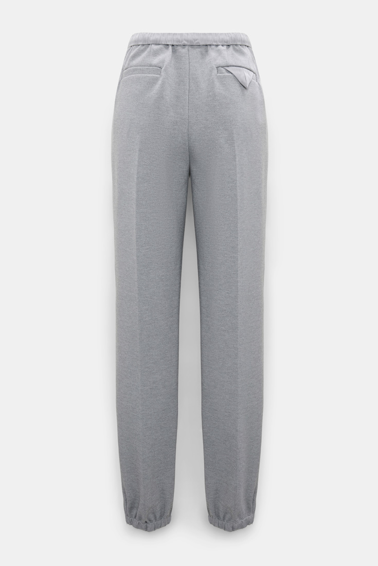 Dorothee Schumacher Track pants in Punto Milano grey melange
