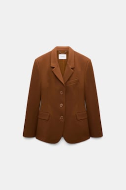 Dorothee Schumacher Blazer aus Punto Milano hazelnut