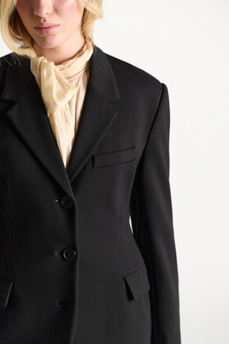Dorothee Schumacher Blazer aus Punto Milano black