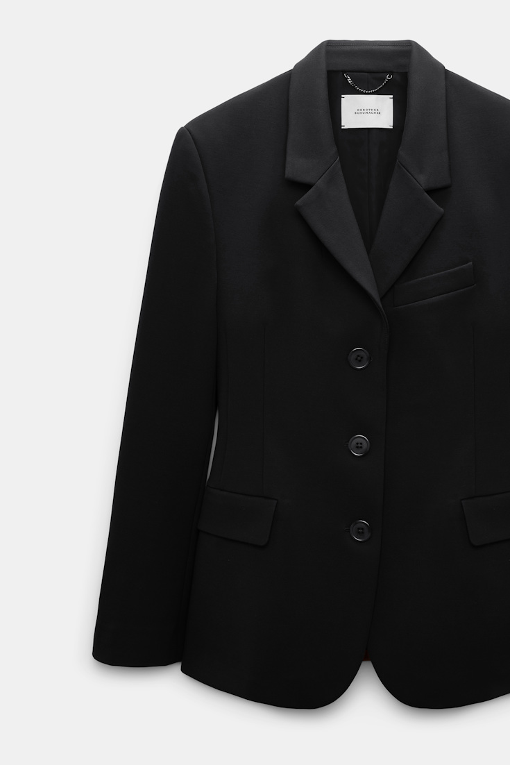 Dorothee Schumacher Blazer aus Punto Milano black