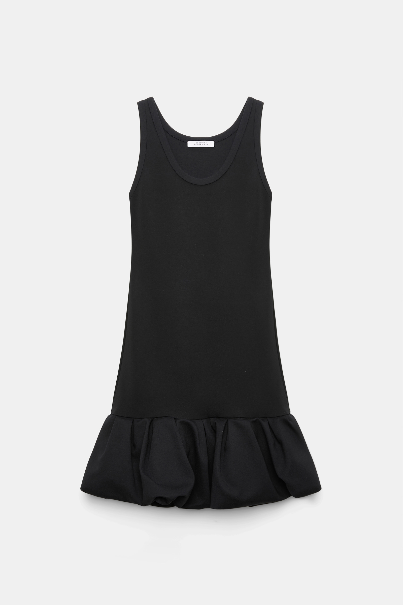 Dorothee Schumacher Balloon dress in Punto Milano black