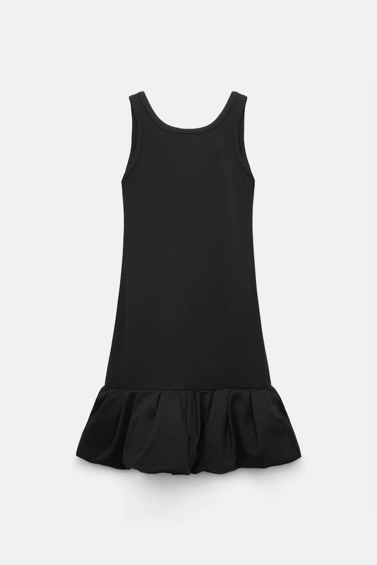 Dorothee Schumacher Balloon dress in Punto Milano black