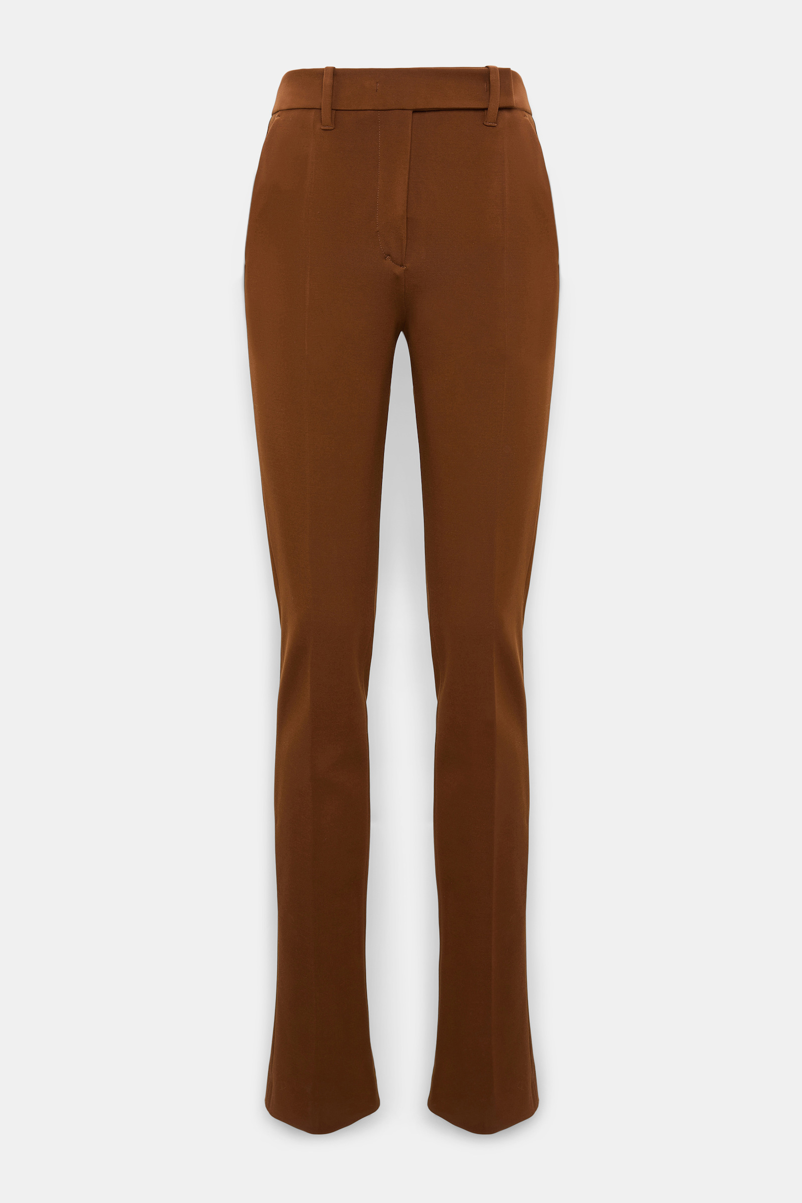 Dorothee Schumacher Full-length flares in Punto Milano hazelnut