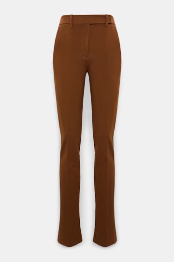 Dorothee Schumacher Full-length flares in Punto Milano hazelnut