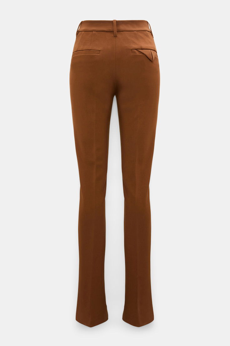 Dorothee Schumacher Full-length flares in Punto Milano hazelnut