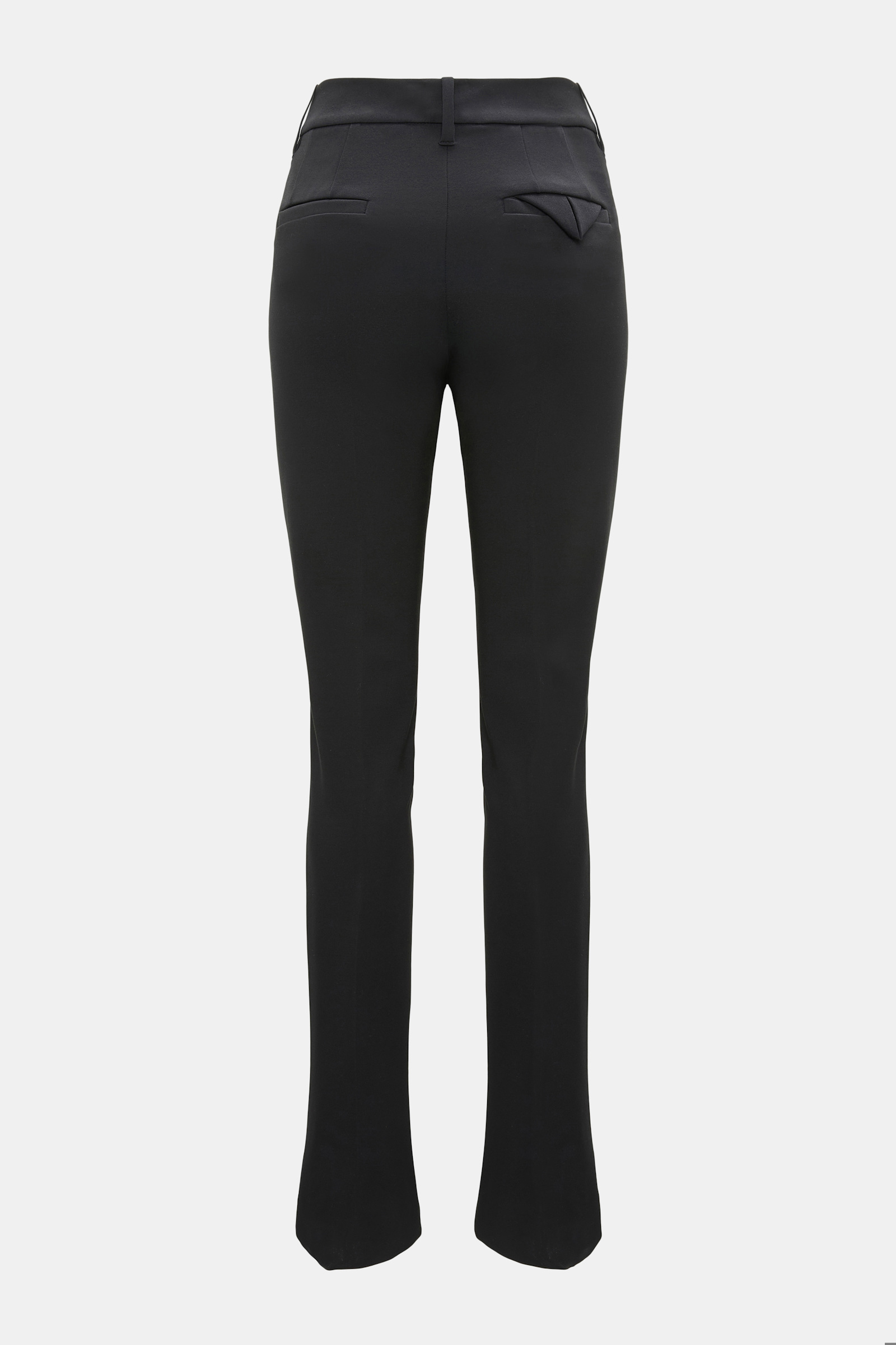 Dorothee Schumacher Long Kickflared Pants aus Punto Milano black