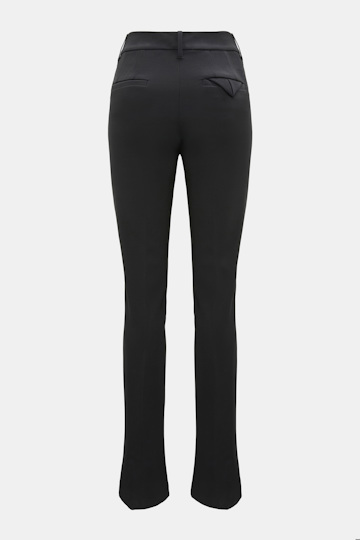 Dorothee Schumacher Long Kickflared Pants aus Punto Milano black