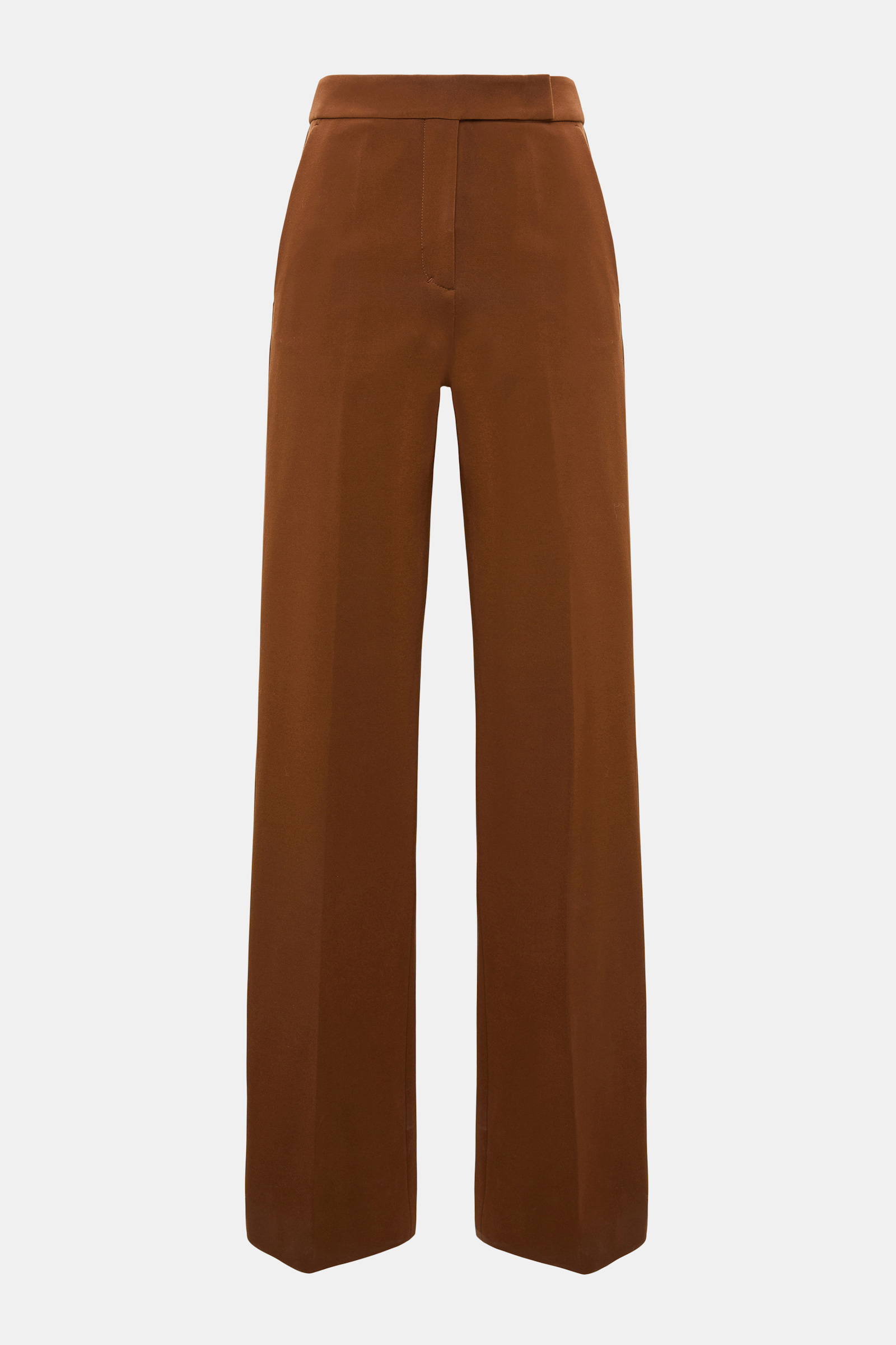 Dorothee Schumacher Wide leg pants in Punto Milano hazelnut
