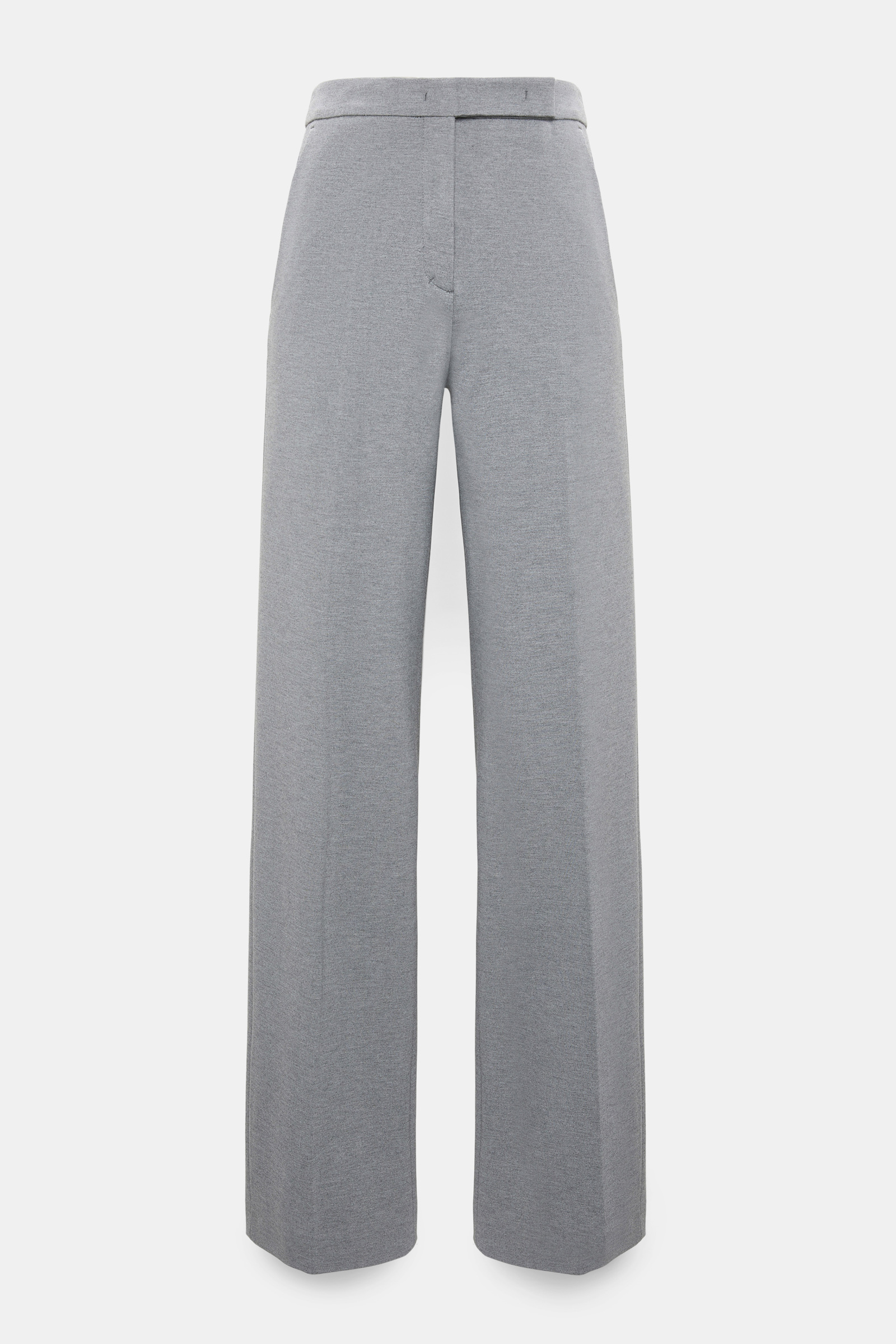 Dorothee Schumacher Wide leg pants in Punto Milano grey melange