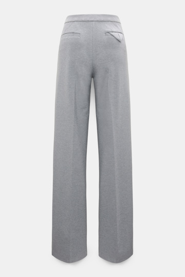 Dorothee Schumacher Wide leg pants in Punto Milano grey melange