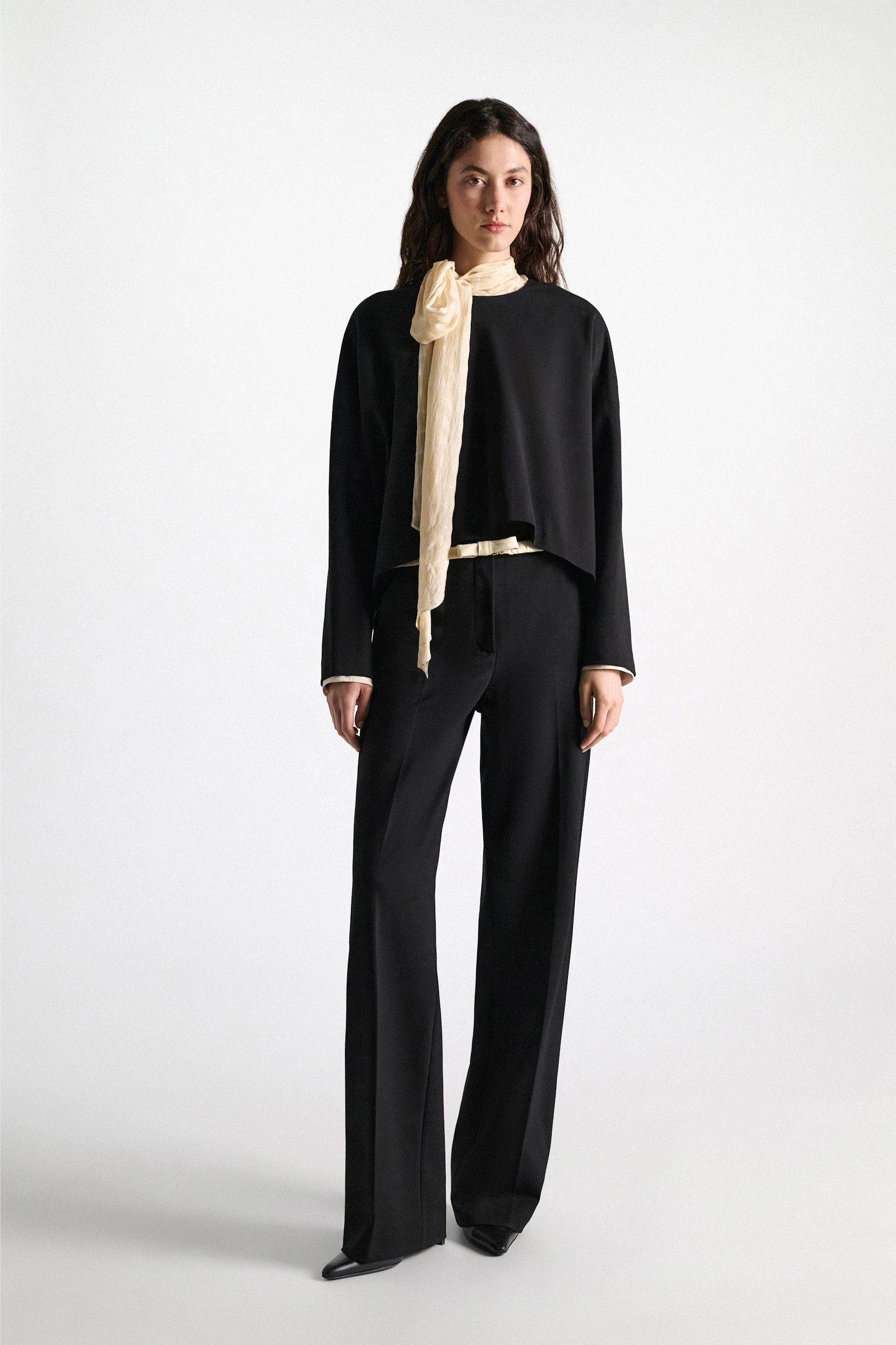 Dorothee Schumacher Wide Pants aus Punto Milano black