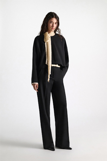 Dorothee Schumacher Wide Pants aus Punto Milano black