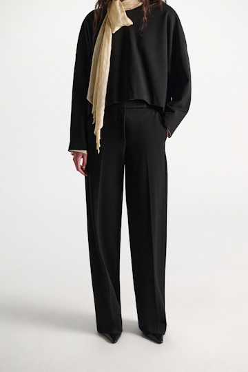 Dorothee Schumacher Wide Pants aus Punto Milano black