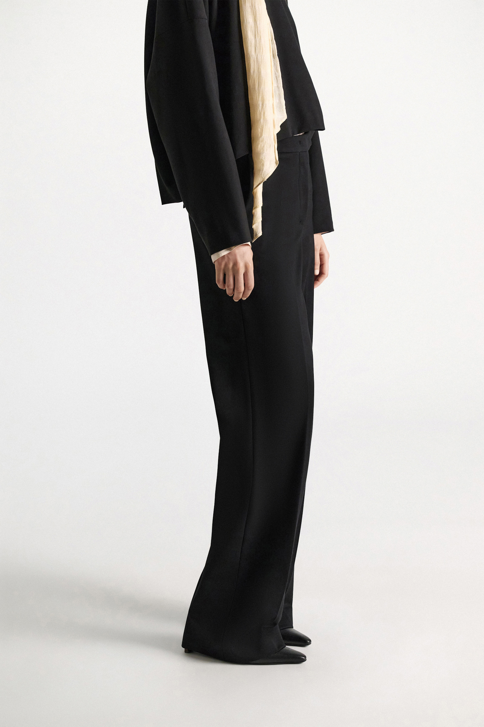 Dorothee Schumacher Wide Pants aus Punto Milano black