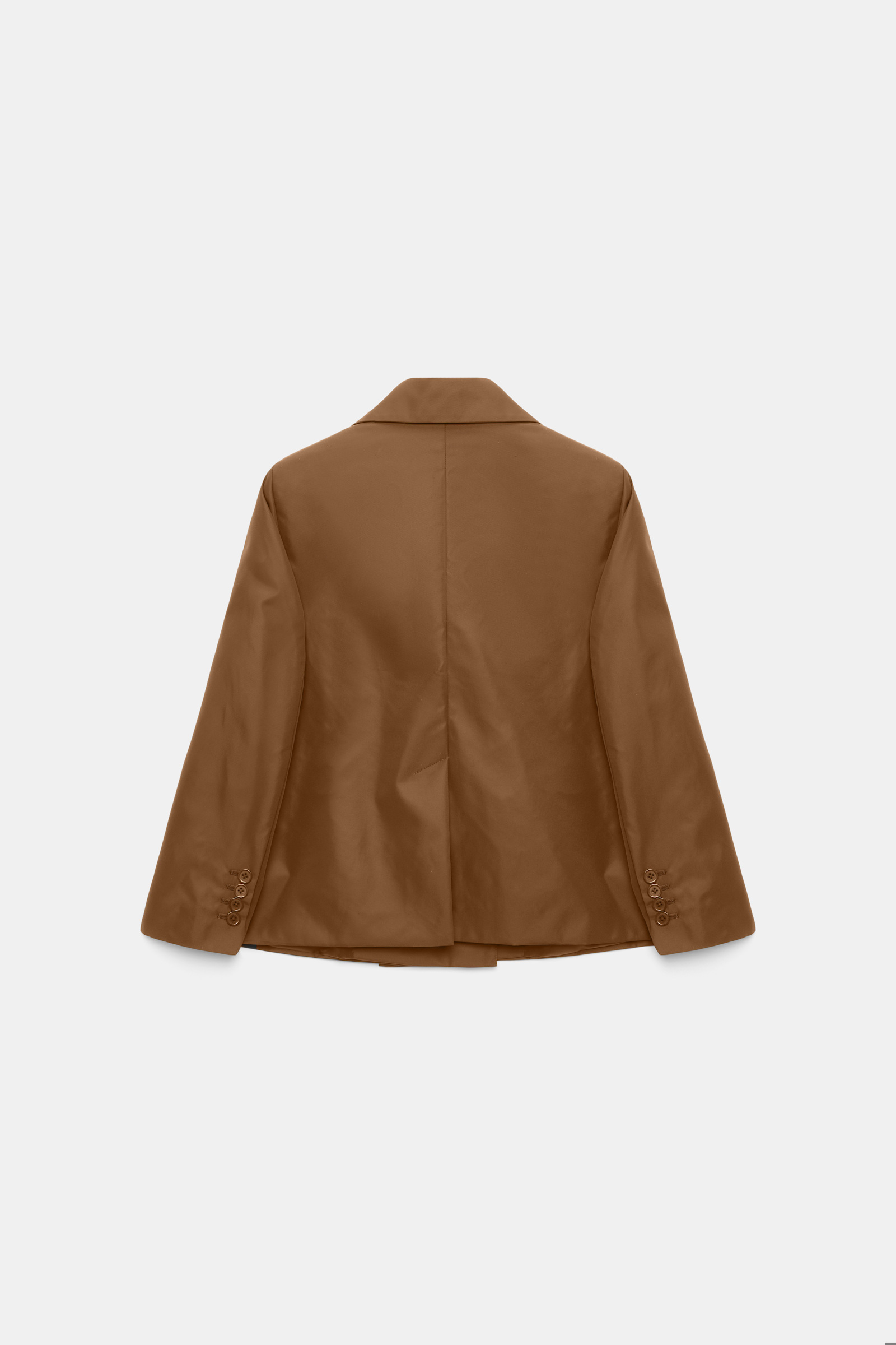 Dorothee Schumacher Boxy Nylon blazer porcini