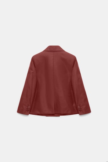Dorothee Schumacher Boxy Nylon blazer cinnamon