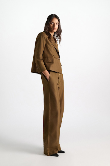 Dorothee Schumacher Barrel Pants aus Nylon porcini