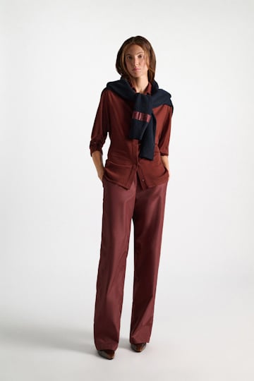 Dorothee Schumacher Barrel Pants aus Nylon cinnamon